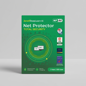 <b>Net</b> Protector Total Security 2026 Antivirus 100 User 1 Year Business Security Software <b>for</b> Complete Digital Protection - Product Image 1