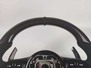 <span class=keywords><strong>Volant</strong></span> en cuir et fibre de carbone à 3 branches pour <span class=keywords><strong>Mercedes</strong></span> Classe E, Classe G, GLS, GLC26, E300, C250 - Product Image 5