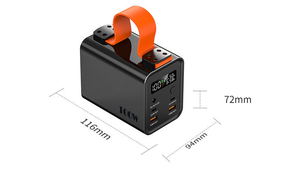 แบตเตอรี่สำรองแม่เหล็กสำหรับแล็ปท็อป 60000mAh พร้อมพอร์ต DC12V รองรับการชาร์จเร็ว PD100W  พร้อมฝาครอบป้องกัน - Product Image 6