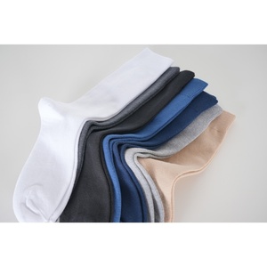 Professional Solid Color Office Work Crew <b>Socks</b> For Men Made From High Quality Cotton For All <b>Day</b> Comfort - Product Image 6