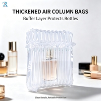 Sacs à colonnes d'air pour flacons de parfum, flacons de cosmétiques, emballage gonflable recyclable, coussin d'emballage personnalisé, logo personnalisé, respectueux de l'environnement