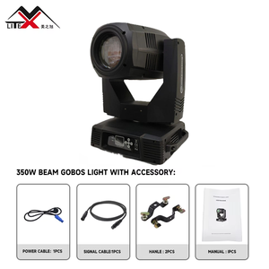 Chất lượng cao 380 Wát di chuyển đầu LED ánh sáng sân khấu cho DJ Câu lạc bộ giai đoạn - Product Image 5