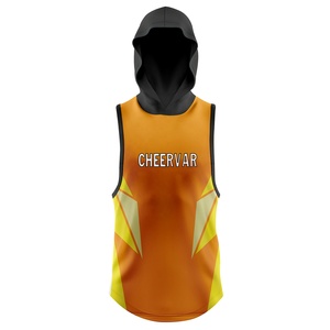 Conception personnalisée Uniformes de football 7v7 Sweats à capuche sans manches ajustés pour football 7V7 - Product Image 3