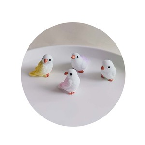 Figurine d'oiseau coloré, modèle animal, décoration de maison, accessoires de décoration de jardin féerique miniature, moderne - Product Image 5