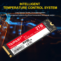 TAIFAST Grosir Pcie4.0 Nvme M.2 3D NAND Flash SSD Hard Drive 512gb 1TB M2 2280 TLC SSD dengan Sertifikasi ROHS Plastik 2TB