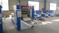 Machine automatique de pliage et de conversion de mouchoirs en papier pour l'emballage de boîtes de mouchoirs à grande vitesse