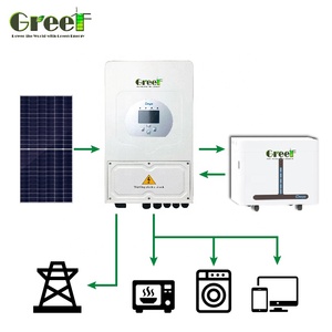 Kit solaire complet hybride triphasé 10KW 20KW 30KW 220V 380V pour usage domestique - Product Image 5