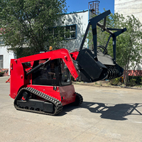 Tonlita Track Loader Skid Steer Forest tricher Compact cingoli manici ad alto flusso Skid Steer per la silvicoltura
