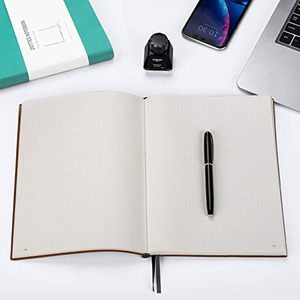 สมุดบันทึกธุรกิจปกแข็งวินเทจ A4 A5 B5 สมุดบันทึกหนัง PU - Product Image 5