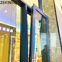 Ventanas Abatibles y Giratorias con Marco de Aluminio y Doble Vidrio Templado Resistente a Huracanes con Certificación ZEKIN NFRC AS2047
