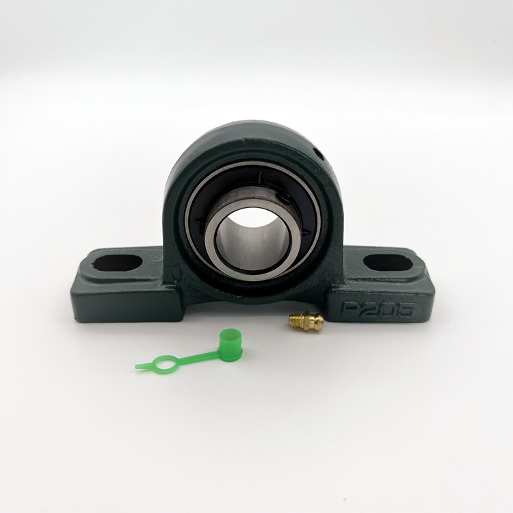 UCP205-14 Pillow Block Mounted Bearing Unit - 7/8" Roller Bearing By Isutami, Made In China