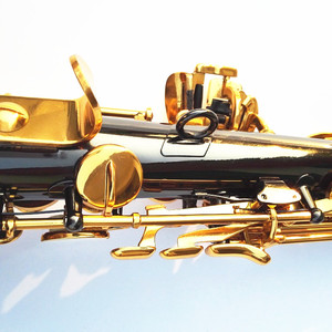Saxophone <span class=keywords><strong>soprano</strong></span> courbé cloche saxo bonne qualité pas cher prix - Product Image 4
