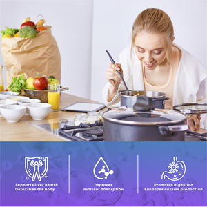 Complément alimentaire premium pour le foie, comprimés, racine de Pueraria, glutathion, silymarine, pour renforcer l'immunité et protéger le foie - Product Image 4