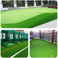 Gazon synthétique pour putting de golf, gazon artificiel de haute qualité de 10 mm pour le golf, le tennis, le volley-ball