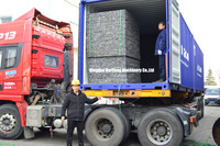 Machine de fabrication de blocs de terre palettes renforcées d'occasion en plastique brique GMT en fibre de verre bon marché