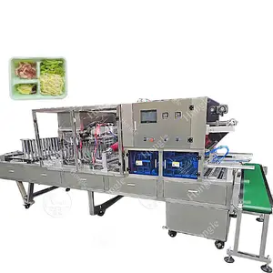 Factory Price Automatic 2 4 6 Lines Plastic Fruit Juice Milk Mineral Water Cup Filling Sealing Machine