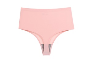 Cộng Với Kích Thước Hữu Cơ Nylon Liền Mạch Một Mảnh Phụ Nữ Cao Eo Và Chặt Chẽ Phù Hợp Thong Đồ Lót Đầy Màu Sắc Cao Tăng - Product Image 4