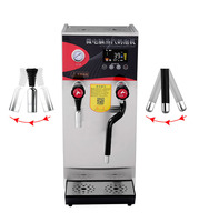 Machine à café à fonctionnement facile, chauffe-eau, bouilloire vapeur, machine à faire mousser le lait, mousseur à lait