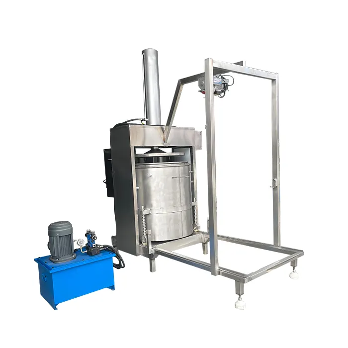 Prensa industrial de frutas 100L, máquina comercial de suco de frutas, prensa a frio
