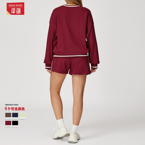 Ensemble de sweat-shirts pour femmes Zechuang, manches longues, respirant, tenue de sport décontractée, vêtements de mode automne-hiver - Product Image 1