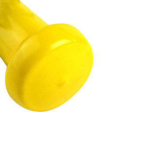 Vente Flash : Bouton de Volant Universel en PVC Jaune JD DEERE 40005Y avec Logo Personnalisé pour Tondeuse à Gazon et Tracteur - Product Image 3
