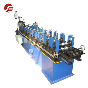 Rouleau automatique de guidage de porte coulissante de <span class=keywords><strong>volet</strong></span> <span class=keywords><strong>roulant</strong></span> formant la ligne rail de guidage canal C profilé en U fabrication à froid formant la machine - Product Image 5
