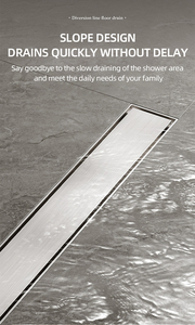 304 Stainless Steel Strainer Brushed Stainless Steel Shower Floor <b>Drain</b> Invisible Lid Filter Tile Insert Kitchen Bathroom <b>Drain</b> - Product Image 6