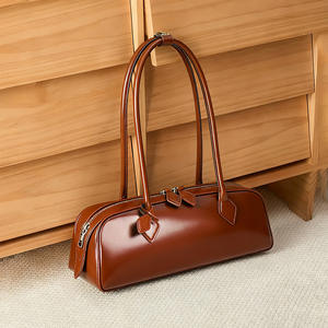 Sacs à <span class=keywords><strong>main</strong></span> de luxe pour femmes en cuir de vachette véritable, sacs fourre-tout de créateur en cuir de vache, style décontracté, fermeture éclair, vente chaude, directement du fabricant - Product Image 2