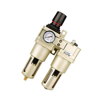 Kailing Pneumatic AC1010 ~ 5010 Series Combinaison de filtration d'air F R.L (Filtre Régulateur + Lubrificateur)