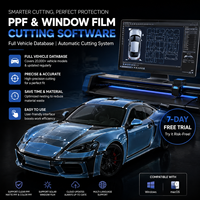 Software de Corte para Bases de Datos de Vehículos, para PPF y Películas para Ventanas |   Prueba de 7 Días Disponible