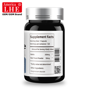 Fabricante de Suplementos de Nattokinasa con Logotipo Personalizado para Apoyar la Salud del Corazón y del Sistema Circulatorio, 120 Cápsulas de Nattokinasa Dietéticas - Product Image 6