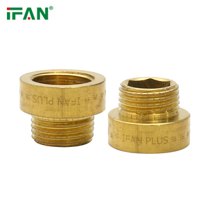 IFAN Fabricantes ASTM F1281 Accesorio de tubo de latón 1/2 "-1" Accesorios de rosca de latón Materiales de plomería forjados Accesorios de latón - Product Image 3