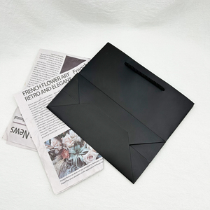 Bán buôn sang trọng biểu tượng tùy chỉnh giày màu hồng Boutique Quà Tặng mua sắm giấy bao bì các tông túi với xử lý cho ngày sinh nhật - Product Image 5