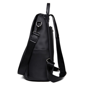Mochila Antirrobo Personalizada para Mujer, Ligera, Impermeable, Material Oxford, Retro, Cuero PU Suave, Cierre de Cremallera de Lujo - Product Image 4