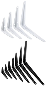 ชั้นวางของติดผนังรูปตัวแอล ทำจากเหล็ก รูปทรงสามเหลี่ยมมุมฉาก ติดตั้งง่าย - Product Image 5