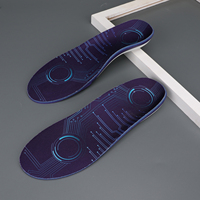 Semelles orthopédiques en TPU avec soutien de la voûte plantaire, inserts en PU découpables pour pieds plats, soulagement de la douleur de la fasciite plantaire, confort toute la journée
