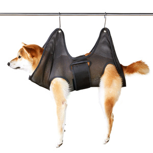 Hamaca Transpirable <span class=keywords><strong>de</strong></span> Malla para el Cuidado <span class=keywords><strong>de</strong></span> Mascotas, Sling Ajustable para Perros y <span class=keywords><strong>Gatos</strong></span> para Recortar Uñas, Bañar y Aplicar Medicamentos en la Piel - Product Image 1