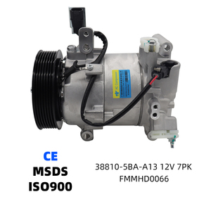 38810-5BA-A13 คอมเพรสเซอร์แอร์ คอมเพรสเซอร์แอร์รถยนต์ คอมเพรสเซอร์แอร์รถยนต์ สำหรับฮอนด้า ซีวิค เอฟซี 7 1.0T - Product Image 1