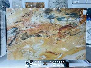 Plan de travail en quartzite <span class=keywords><strong>bleu</strong></span> <span class=keywords><strong>Louise</strong></span>, panneau mural en marbre Azul Luise, design moderne de luxe, dalle de marbre polie pour plans de travail - Product Image 3