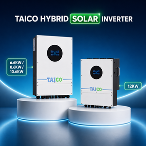 Sistema Híbrido Solar Monofásico Hybrx de 12kW, IP66 Impermeable, Almacenamiento de Batería de 48V, Paralelo 9 Unidades, Entrada de Energía Solar de 24kW, UPS de 10ms, 96.1% de Eficiencia - Product Image 3