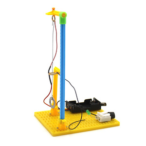 Kit de alarma sísmica DIY con luz y sonido para niños, experimento científico, juguete educativo de plástico, control manual, funciona con pilas, 7-9 años - Product Image 1