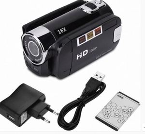 Cámara de Vlog 1080P Full HD de 16 Millones de Píxeles, Videocámara DV con Pantalla, Zoom de 16X para Grabación Nocturna, Cámara de Video Digital para YouTube D100 D90 - Product Image 2