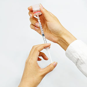 Jarum suntik Insulin U-100 sentuhan Mudah 1ml/cc dengan 30G 5/16 inci (8mm) kotak kemasan Individual 100 buah - Product Image 6