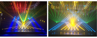 2R Beam 180W Lyre Rueda de color Estroboscópico Dimmer Gobo Spot DMX512 DJ Disco Stage Luz con cabezal móvil
