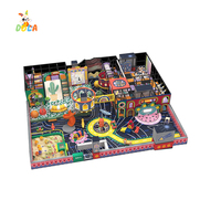 Parque Infantil de Acero Personalizado para Juegos de Rol en Interiores, Centro de Entretenimiento Familiar y para Niños con Uso Escolar