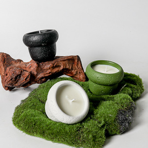 Creative Ins Style Handmade <b>Coconut</b> Wax Porcelain <b>Candle</b> Cup Niche Household Decor Aromatherapy Gift DESSERT Scents Christmas - Product Image 3