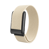 Correa de Reloj Deportiva de Nailon Elástico de 4 Hilos, Resistente al Sudor, Compatible con Whoop 5.0, Marca Win-Win OEM