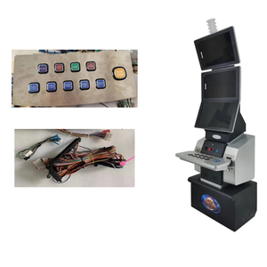 Chất lượng cao sang trọng <span class=keywords><strong>Arcade</strong></span> 10 nút trò chơi máy Vuông Nhiều nút màu - Product Image 4