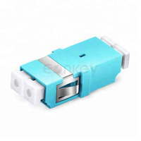 Conector de Fibra Óptica SC LC FC ST APC/UPC LC ST SX FTTH, Adaptador de Fibra Óptica Simplex/Dúplex, Acoplador Óptico