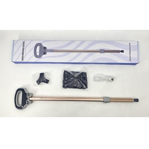 Ghế đi bộ có tay vịn Amaz Crutch có thể điều chỉnh dành cho nam giới cao tuổi, người khuyết tật, gậy đi bộ bằng nhôm có thể gấp gọn với chỗ ngồi - Product Image 2